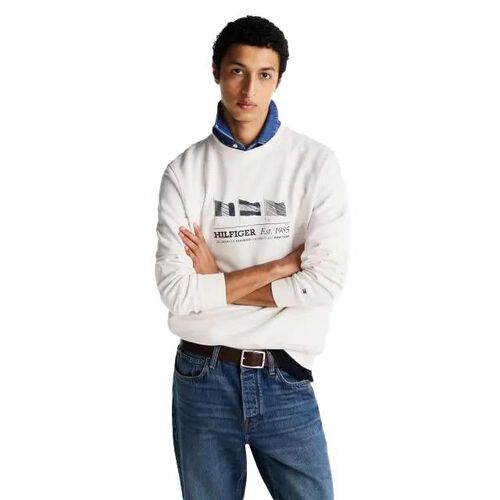 Tommy Hilfiger Hilfiger Flags Crewneck Sweatshirt